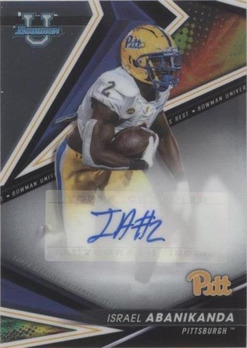 2022-23 Bowman's Best University Israel Abanikanda #BA-IA