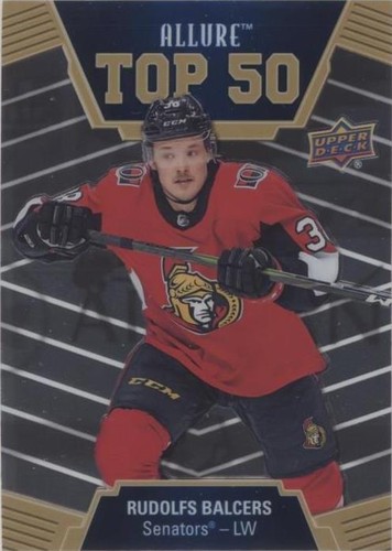 2019-20 Upper Deck Allure - Rudolfs Balcers #T50-33