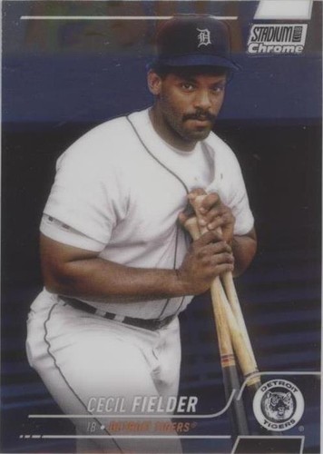 2022 Topps Stadium Club Chrome - Cecil Fielder #140