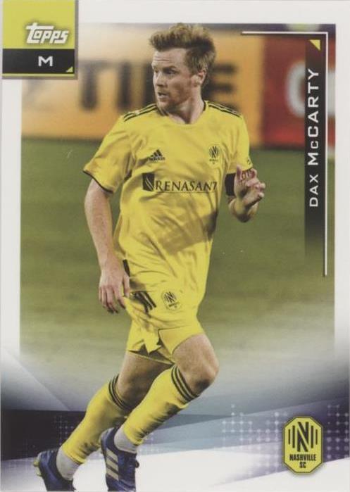 2021 Topps MLS Dax McCarty #58