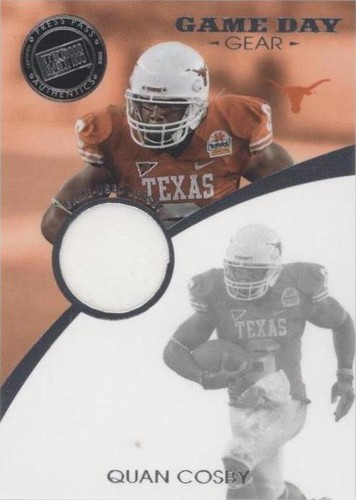 2009 Press Pass Signature Edition Quan Cosby #GDG-QC
