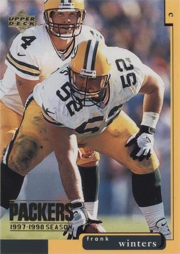1998 Upper Deck Green Bay Packers Frank Winters #GB23