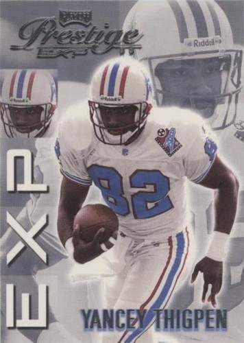 1999 Playoff Prestige EXP Yancey Thigpen #EX67