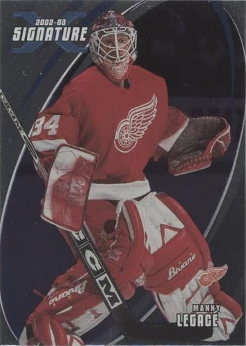 2002-03 In the Game Be A Player Signature Series - Manny Legace #104