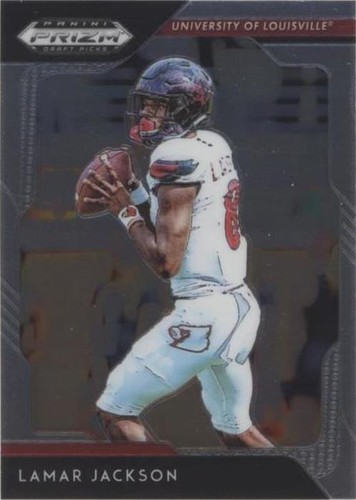 2019 Panini Prizm Draft Lamar Jackson #60