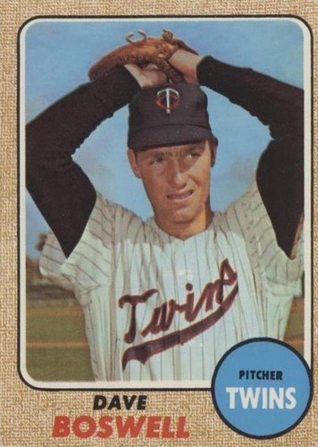1968 Topps - Dave Boswell #322