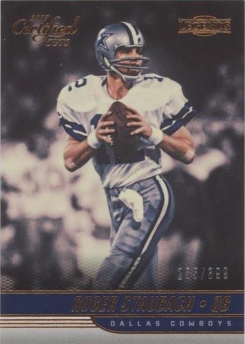 2017 Panini Certified Cuts Roger Staubach #127