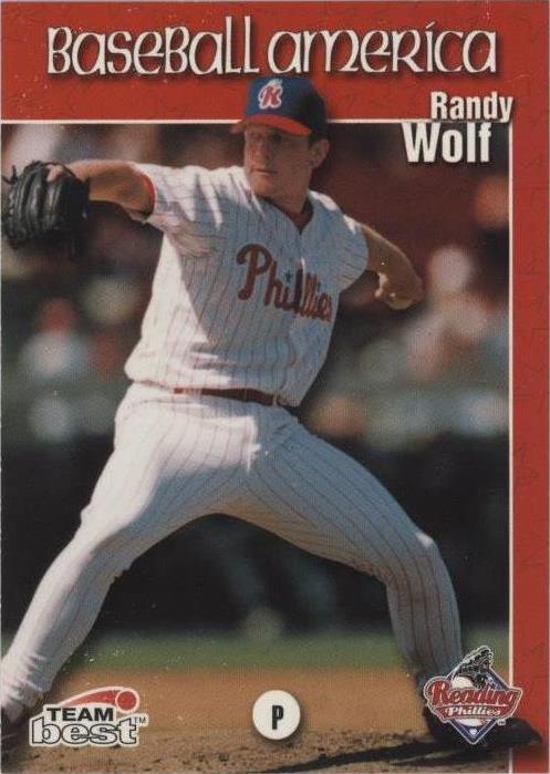 Team Best Baseball America's Top Prospects 1999 - Randy Wolf #98