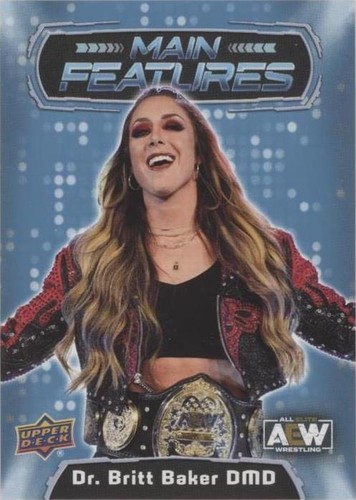 2022 Upper Deck AEW All Elite Wrestling - Britt Baker #MF-6