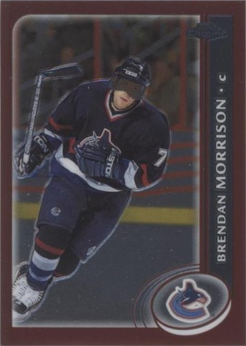 2002-03 Topps Chrome - Brendan Morrison #91