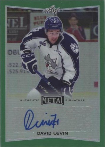 2015-16 Leaf Metal - David Levin #BA-DL1