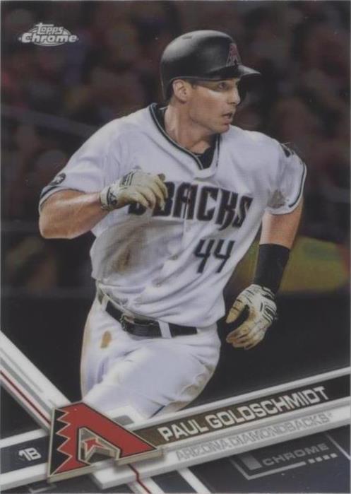 2017 Topps Chrome - Paul Goldschmidt #134