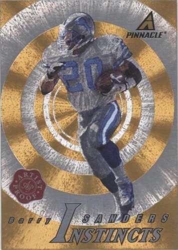 1997 Pinnacle Barry Sanders #P97
