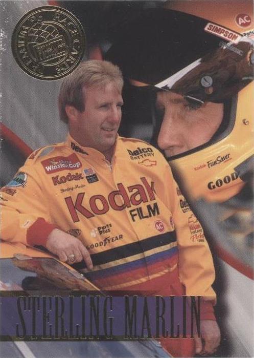 1996 Press Pass Premium - Sterling Marlin #3