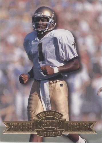 1996 Press Pass Derrick Mayes #72