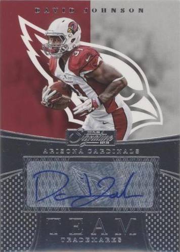 2016 Panini Donruss Signature Series David Johnson #TT-DJ