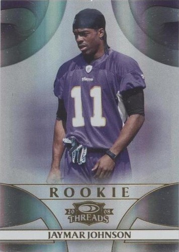 Jaymar Johnson 2008 Panini Threads Silver Rookie /100