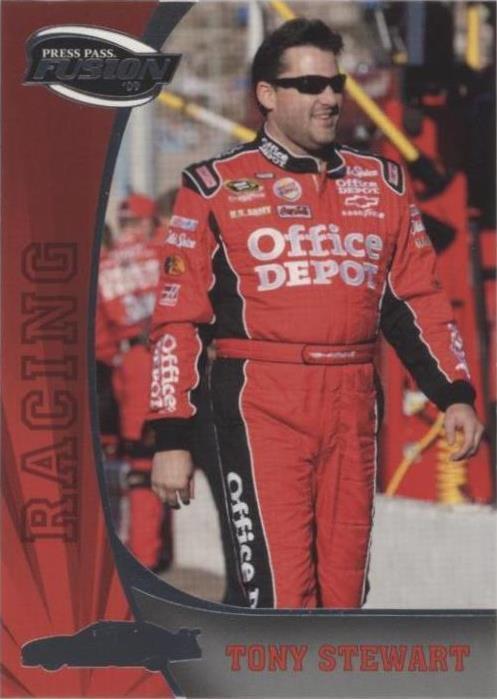 2009 Press Pass Fusion - Tony Stewart #75