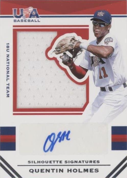 2017 Panini USA Baseball Stars & Stripes - Quentin Holmes #186