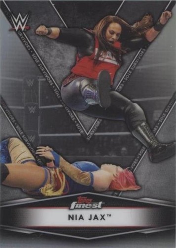 2021 Topps Finest WWE - Nia Jax #SS-9
