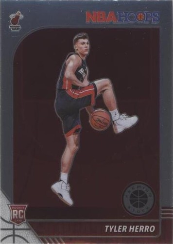 Tyler Herro 2019-20 NBA Hoops Premium Stock Silver Prizm