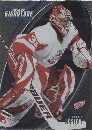 2002-03 In the Game Be A Player Signature Series - Curtis Joseph #155
