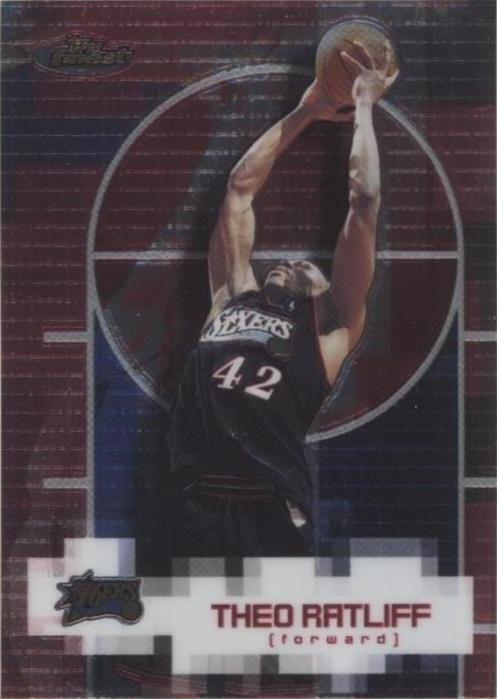 2000-01 Topps Finest - Theo Ratliff #70