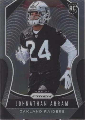 2019 Panini Prizm Johnathan Abram #319