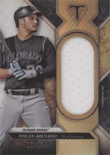 2017 Topps Triple Threads - Nolan Arenado #SJR-NA