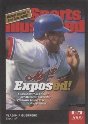 2021 Topps X Sports Illustrated - Vladimir Guerrero #5