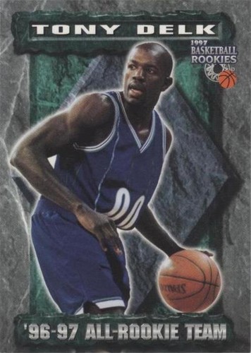 1997 Score Board Rookies - Tony Delk #84