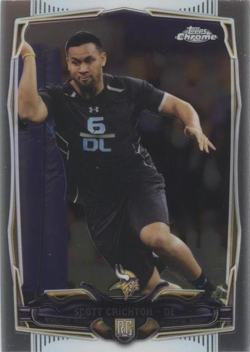 2014 Topps Chrome Scott Crichton #176