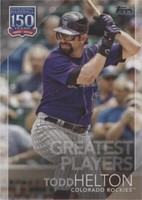 2019 Topps Update Series - Todd Helton #150-42