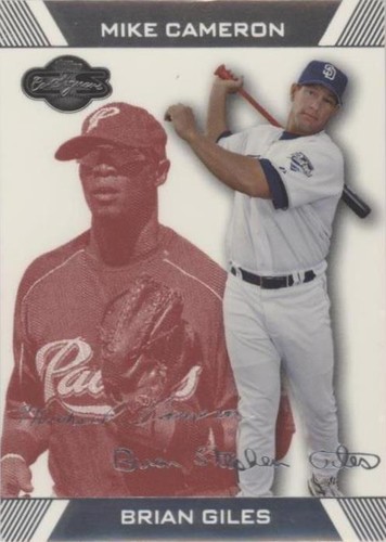 2007 Topps Co-Signers - Brian Giles Mike Cameron #73