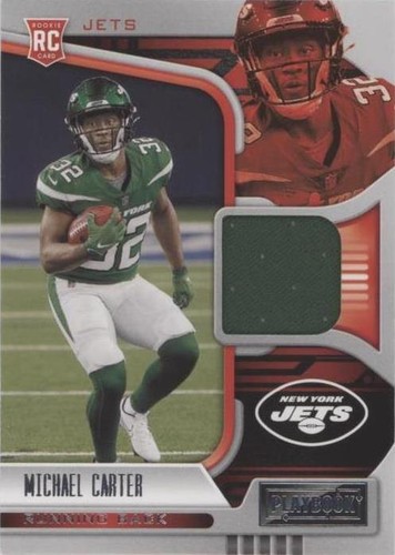 2021 Panini Playbook Michael Carter #RMA-MCA