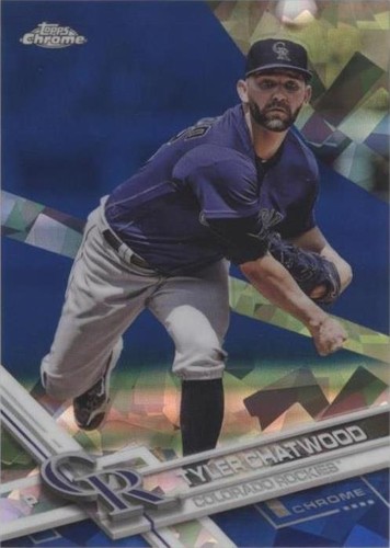 2017 Topps Chrome Sapphire Edition - Tyler Chatwood #311