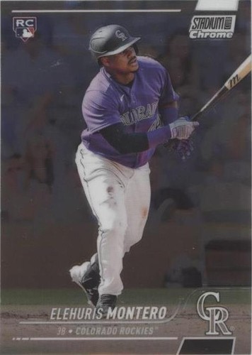 2022 Topps Stadium Club Chrome - Elehuris Montero #387
