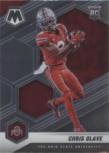 2022 Panini Mosaic Draft Picks Chris Olave #77