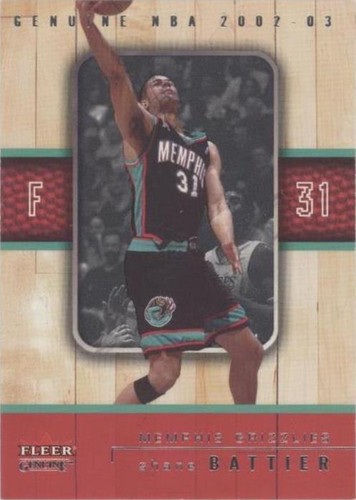 2002-03 Fleer Genuine - Shane Battier #28