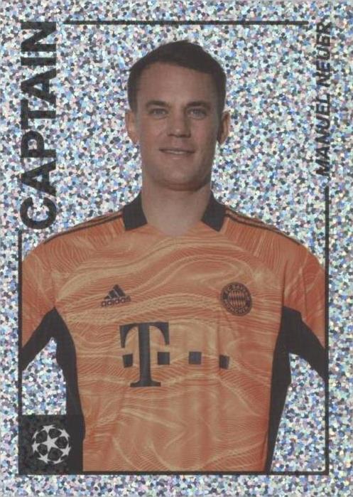 2021-22 Topps Merlin's Heritage 97 UCL Manuel Neuer #110