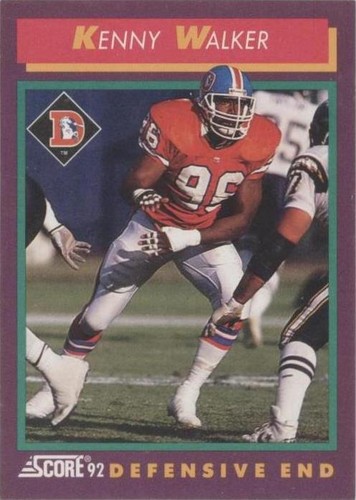 1992 Score Kenny Walker #209