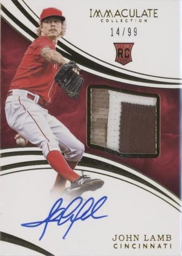2016 Panini Immaculate Collection - John Lamb #112