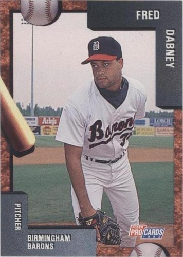 1992 Fleer ProCards Minor League - Fred Dabney #2575