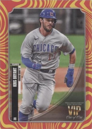 2021 Topps Transcendent Collection VIP Party - Kris Bryant #VIP-67