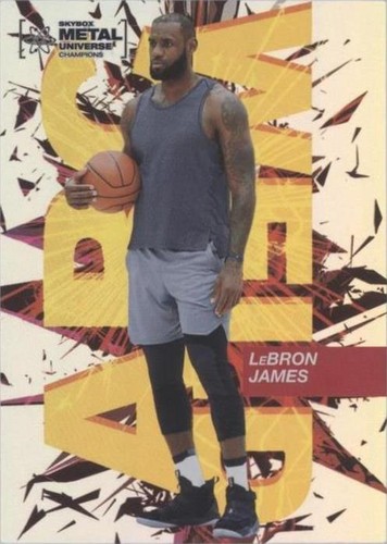 2021 Skybox Metal Universe Champions - LeBron James #AW-20