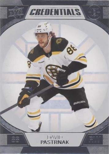 2022-23 Upper Deck Credentials - David Pastrnak #8