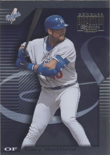 2001 Donruss Signature Series - Gary Sheffield #49