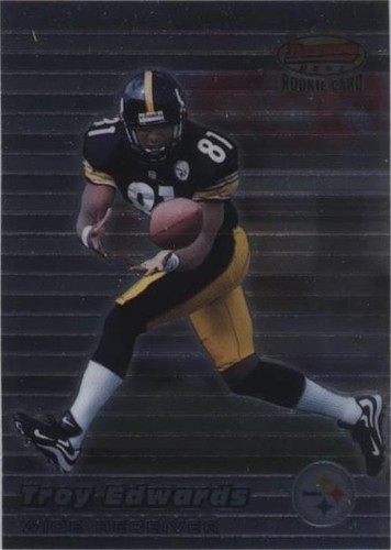 1999 Bowman's Best Troy Edwards #130