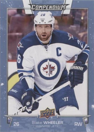 2017-18 Upper Deck Compendium - Blake Wheeler #573