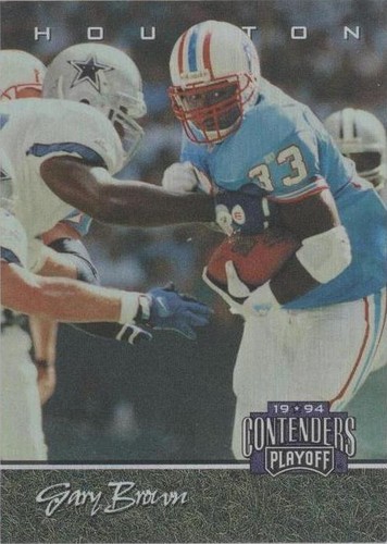 1994 Playoff Contenders Gary Brown #92